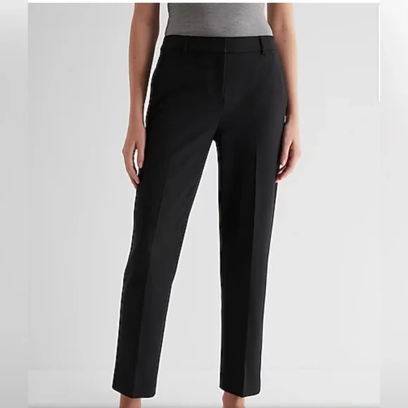 Express Pants Jumpsuits Columnist Mid Rise Straight Ankle